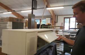 Individuelle Fernsehmöbel der Tischlerei Binder